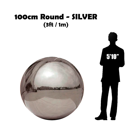 Buy Big Shiny Balls - 3ft - 100cm