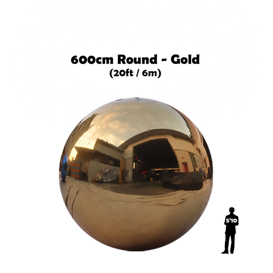 Rent 700cm Gold Shiny Ball