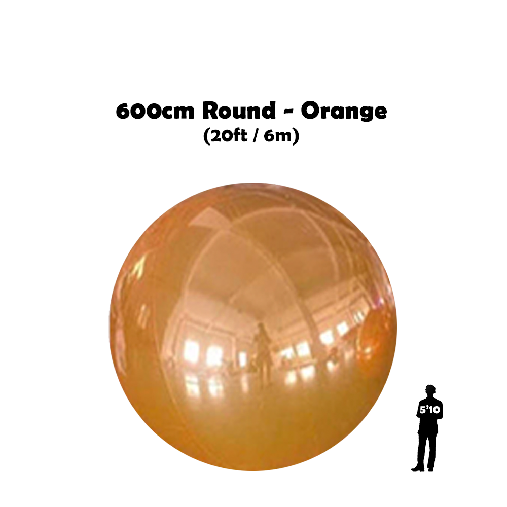 600cm Round Big Orange Ball