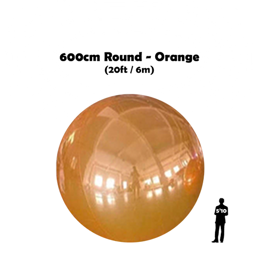 600cm Round Big Orange Ball