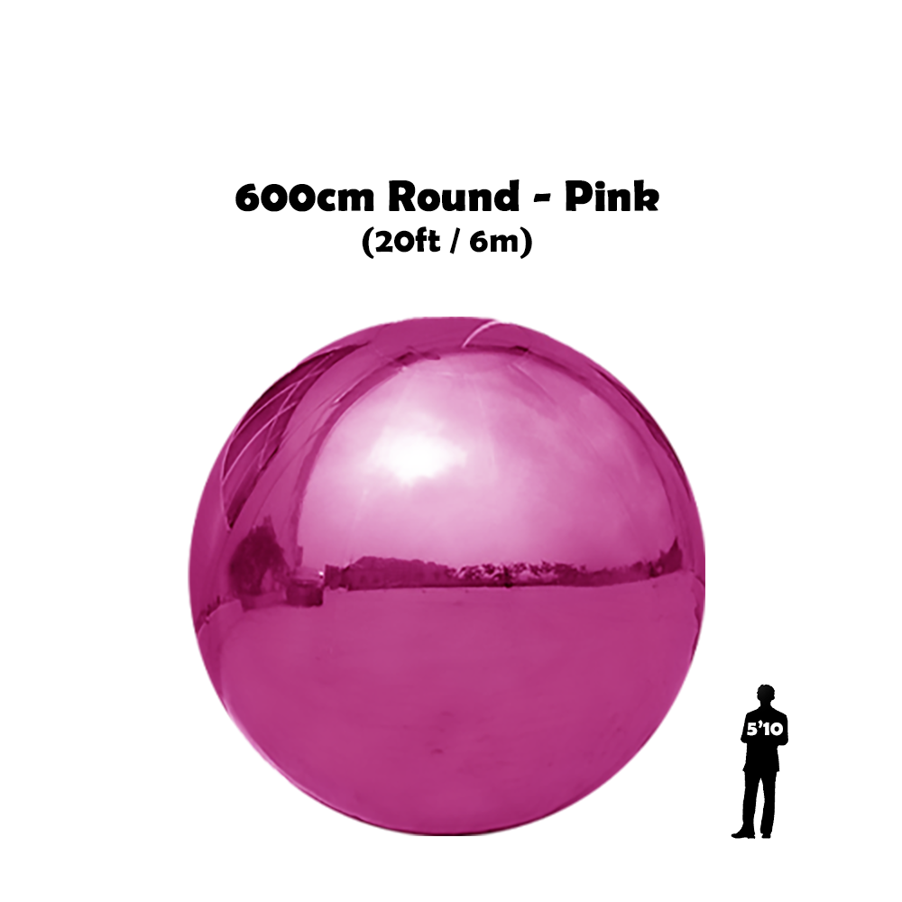 600 cm round shiny big ball