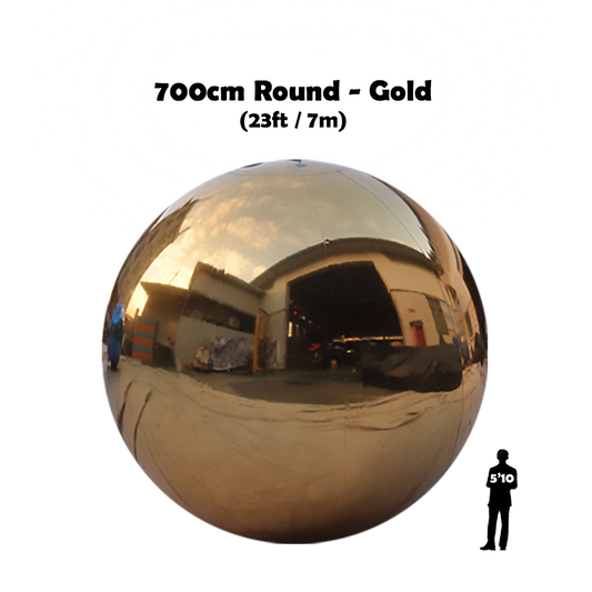 Rent 600cm Gold Shiny Ball