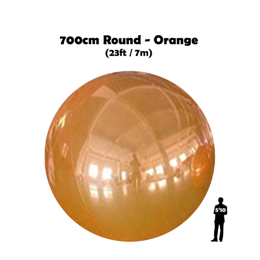 700cm Round Big Orange Ball