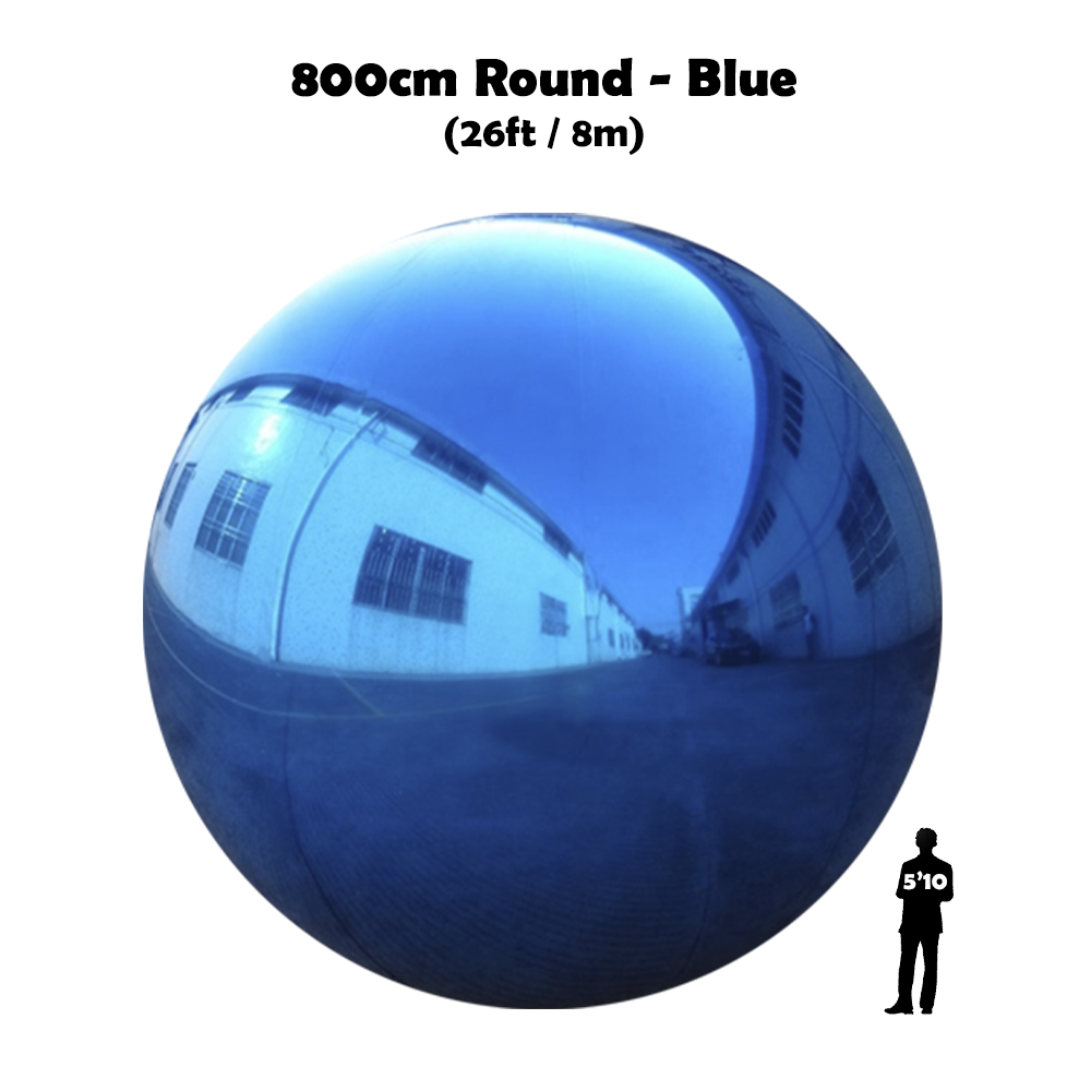 800cm Round Blue ball