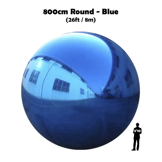 800cm Round Blue ball