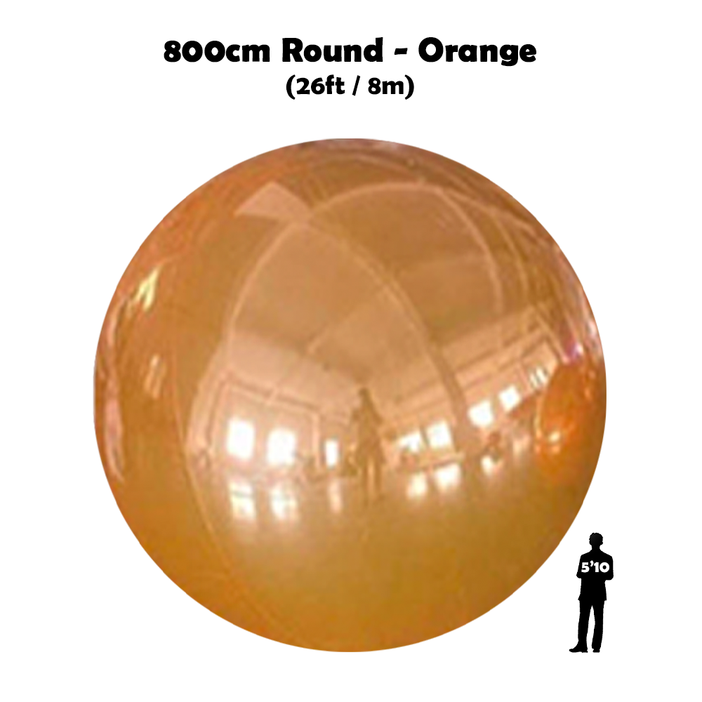 800cm Round Big Orange Ball