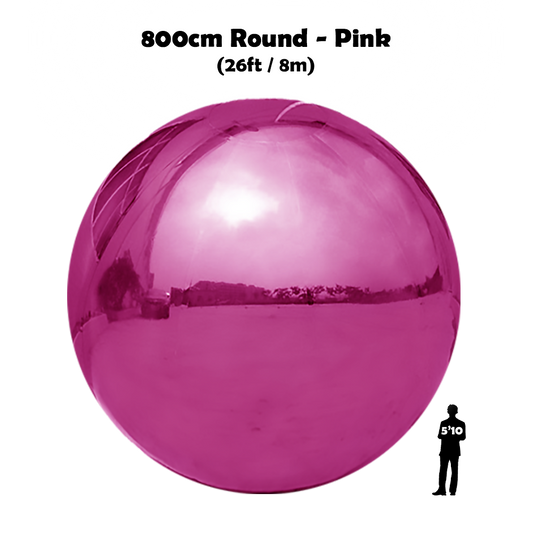 800 cm round shiny big ball