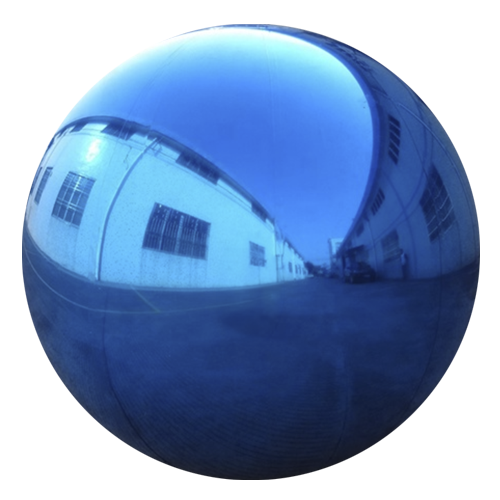 Buy Inflatable 250 centimeters Shiny Round Blue Sphere