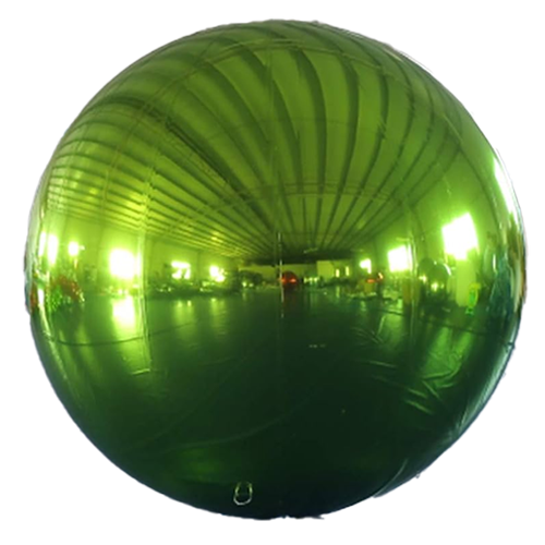 Buy Inflatable 200 centimeters Shiny Round Green Sphere