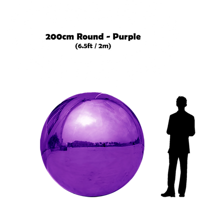 200cm purple ball