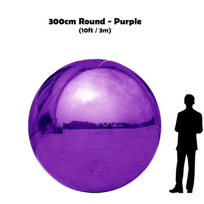 300cm sphere purple