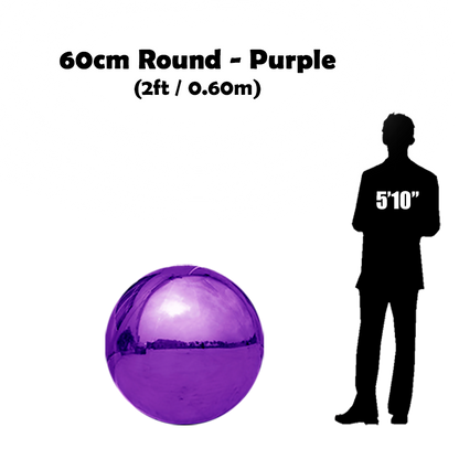 Buy purple round ball 60cm