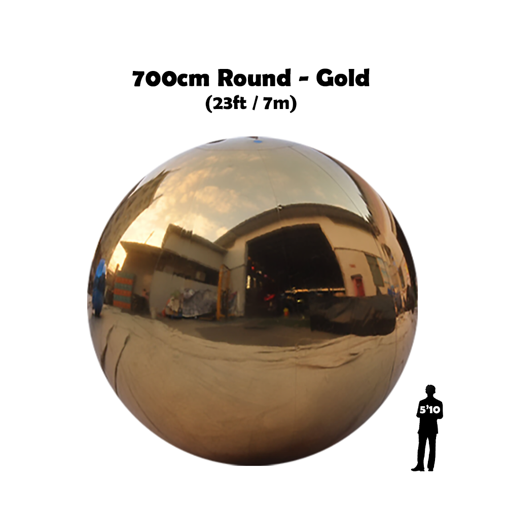 Rent 600cm Gold Shiny Ball