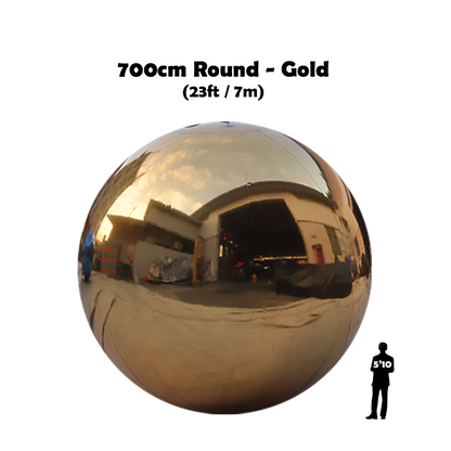 Rent 600cm Gold Shiny Ball