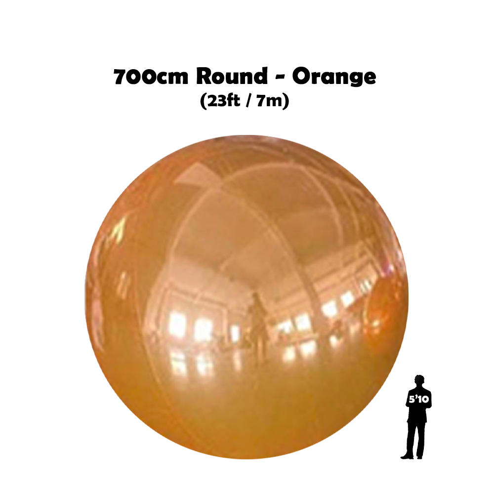 700cm Round Big Orange Ball