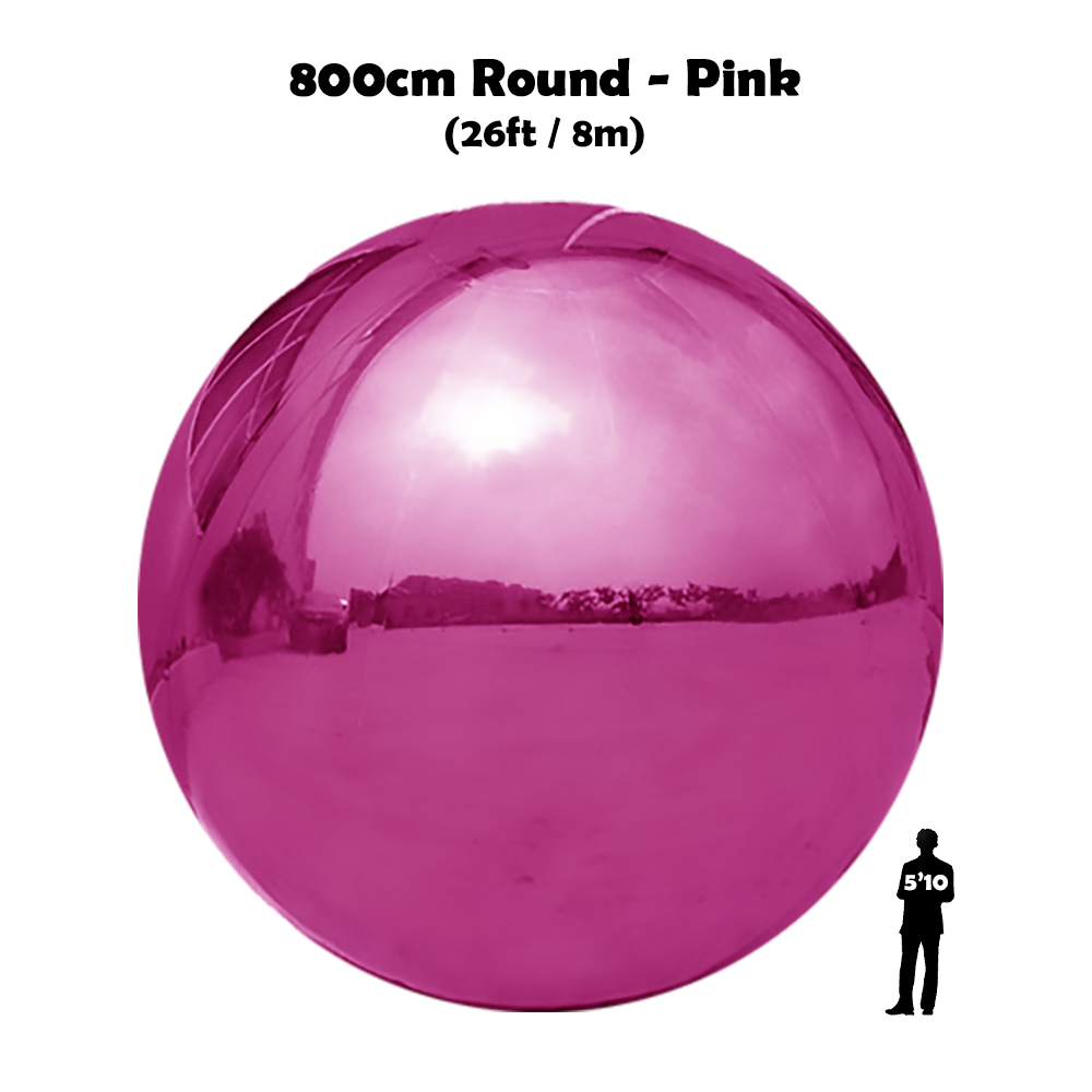 800 cm round shiny big ball