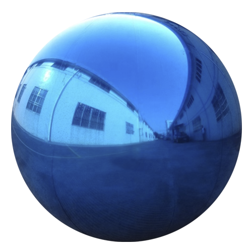 Buy Inflatable 50 centimeters Shiny Round Blue  Sphere