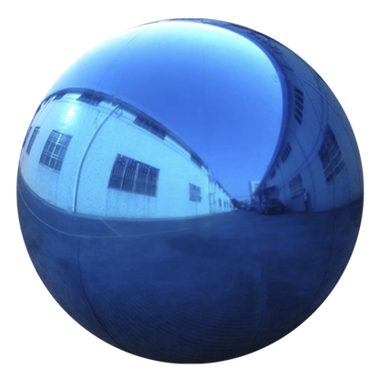 Buy Inflatable 180 centimeters Shiny Round Blue  Sphere