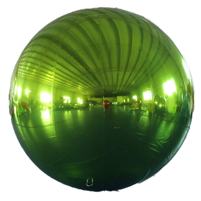 Buy Inflatable 200 centimeters Shiny Round Green Sphere