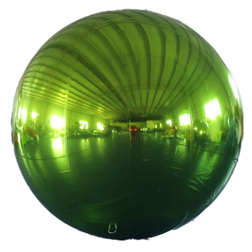 Buy Inflatable 150 centimeters Shiny Round Green Sphere