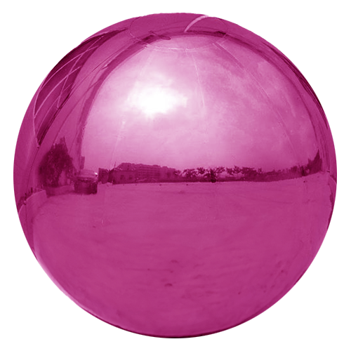 Buy Inflatable 50 centimeters Shiny Round Pink Sphere