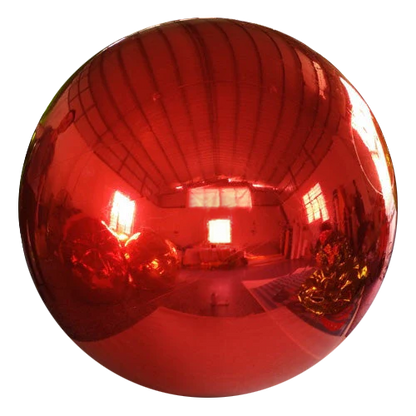 Buy Inflatable 80 centimeters Shiny Round Red Sphere