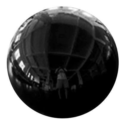 Buy Inflatable 400centimeters Shiny Round Black Sphere