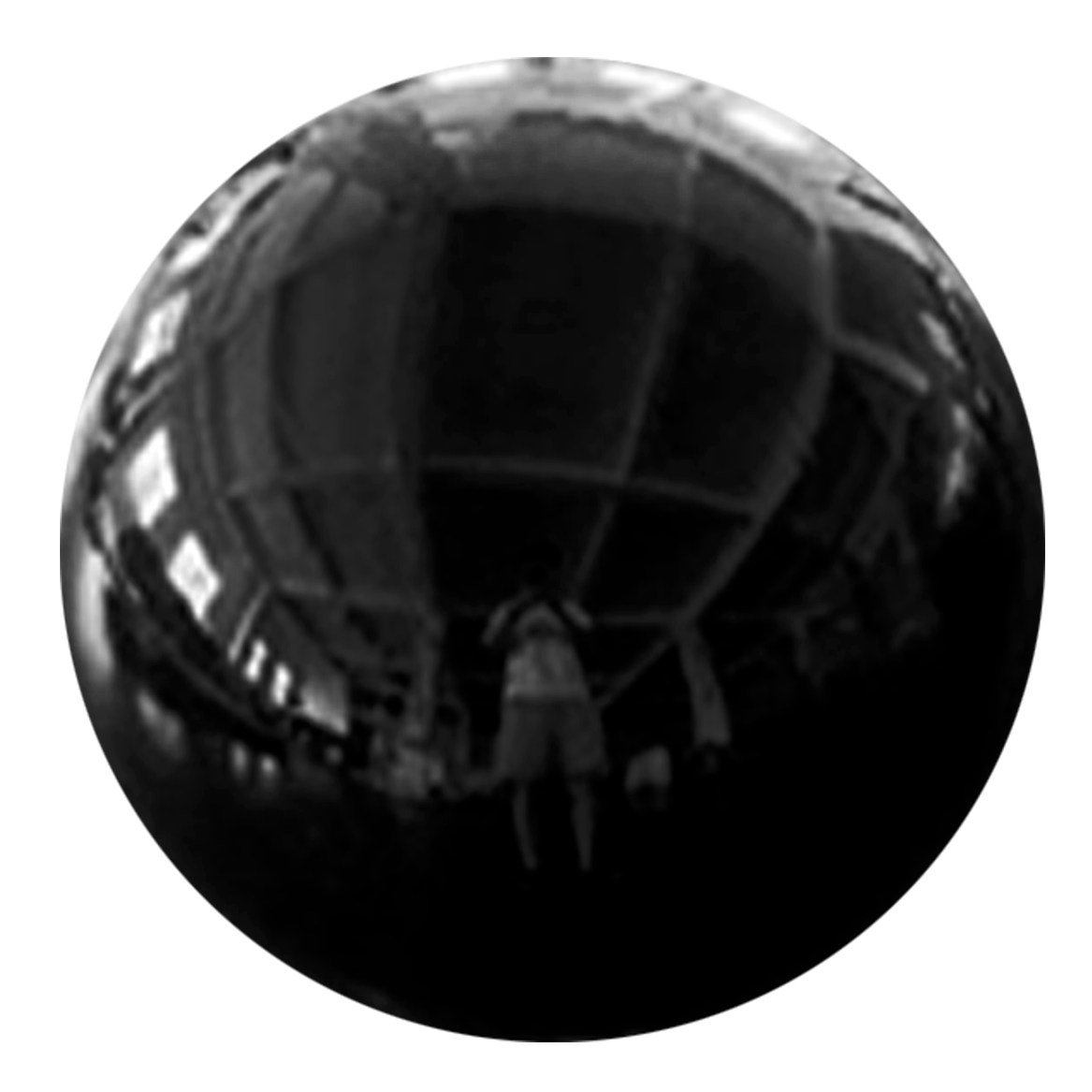Buy Inflatable 250 centimeters Shiny Round Black Sphere
