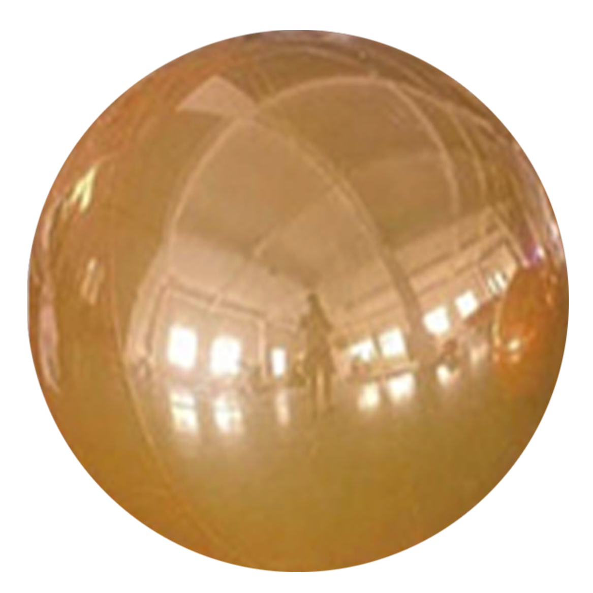 Buy Inflatable 100 centimeters Shiny Round Orange Sphere